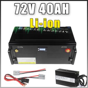 72V 40AH IP68 Waterproof Li-ion Battery 72V 2000W 3000W 8000W E bike Scooter Lithium Battery