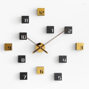 Настенные часы Nordic 3D часы гостиная