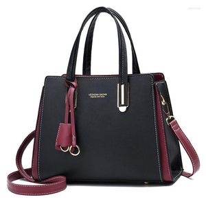 Abendtaschen Damen Rindsleder Tasche PU Leder Handtaschen Luxus Designer 3 Schichten Schulter Umhängetasche Damen Große Kapazität Einkaufstasche