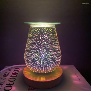 Lampade da tavolo 3D Lampada di vetro Desaggio della stanza per bambini Scrivania Accensione all'ingrosso per camera da letto per camera da letto