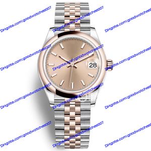 Best-selling High Quality Women's Watch Asia ETA 2813 Automatic Watch 278241 31mm pink Dial 18k Rose Gold Stainless Steel Strap Folding Buckle 278271 278243 Watch