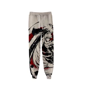 Calça masculina Japão anime inu yasha inuyasha 3d calças calças menwomen calças casuais Hip Hop Sortpants higurashi kagome cosplay figus