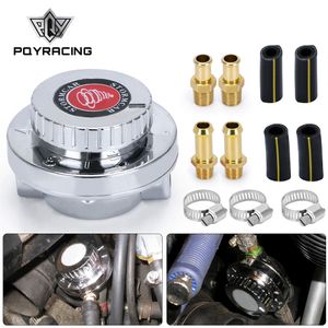 PQY - Universal 1.5 - 5 Psi Manual Adjustable Carburettor Carb Fuel Pump 5/16"(8mm) 3/8"(10mm) Fuel Line Pressure Regulator PQY-7871