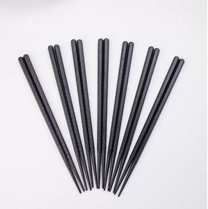 500pair Black Restaurant Restaurant Японс японская палочка для палочки для палочки с черным сплав