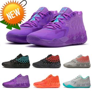 5A Boots Shoes l 2023 LaMelo Ball 1 MB.01 Men Basketball Shoes Sneaker Black Blast Buzz City LO UFO Not From Here Queen City Rick and