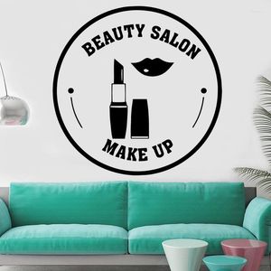 Wall Stickers Decal Modern Lipstick Wallpaper Roll Furniture Decorative Removable For Living Room Decoration HQ728