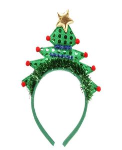 Fascia per capelli lampeggiante a led per bambini adulti Fascia per capelli illuminata per albero di Natale Decorazione natalizia Accessorio per feste Regalo Navid qylYhi1642861