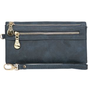 Wallets Big Capacity Hasp Zipper Purse New Women Leather Wallet Female Purses Ladies Long Wristlet Clutch Coin Card Holders Portfel Dams G230308