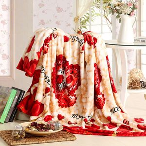 Blankets Tulip Blanket 120x200cm High Density Super Soft Flannel Sofa Bed / Bed Sheet / Portable Bedspread / Travel / Shawl / Camping 230320