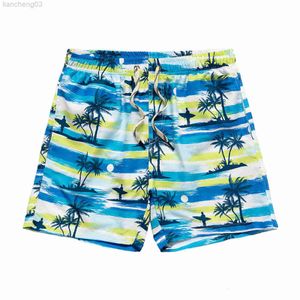 Herrshorts Hawaiian Men's Beach Thunks 2023 Fashion Print Quick Dry Board Shorts Male With Mesh Foded Swimming Shorts Summer Vacation W0320
