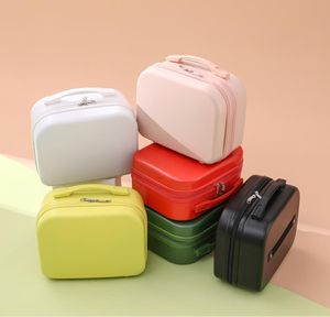 Suitcases Luggage female mini Japanesestyle suit 13inch cute cosmetic small lightweight travel storage luggage 230317