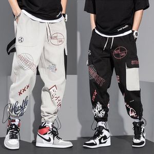 Calças masculinas Primavera e outono Homem Moda Moda Hip Hop