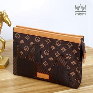 2023 Clutch Bags Fashion Men's and Women's Briefcase Handbag Long Wallet Handheld Envelope Bag