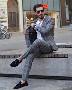 Herrenanzüge Blazer 2023 Hohe Qualität Ankunft Herren Slim Fit Männlich Business Formelle Hochzeit Smoking Nach Maß Junge Freund Anzug 2 Stück