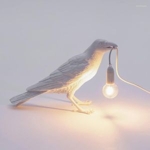 Table Lamps Designer Bird Lamp LED Wall With Plug In Cord Living Room Bedside Lights Aisle Restaurant Home Decor Light Fixtur