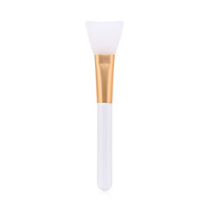 Beauty Items cheap plastic handle different color face mask brush silicone facial mask brush