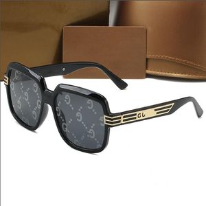 Vintage-Sonnenbrille, Designer, sechseckig, Doppelsteg, modische UV-Glaslinsen mit Etui, 2660 Sonnenbrille für Mann und Frau, Farbe optional, dreieckige Signatur