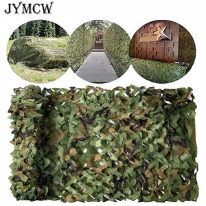 Tents and Shelters 1.5x3m 2x10m Hunting Military Camouflage Nets Woodland Army training Camo netting Car Covers Tent Shade Camping Sun Shelter 230320