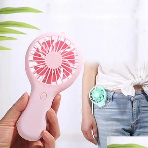 Party Favor Usb Mini Wind Power Handheld Fan Convenient And Traquiet Portable Student Office Cute Small Cooling Drop Delivery Home G Dhrei