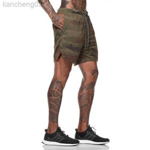 Men's 2021 Running Shorts Men Quick Dry Sports Workout Jogging Fiess Training Gym Crossfit Casual Pants Camo Camouflage Pockets W0320