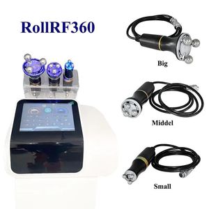 Neueste 360 Grad Rotation Radiofrequenz Abnehmen Wärme Presse Gewicht Verlust Instrument Gesichts Lifting Maschine Roll Gerät