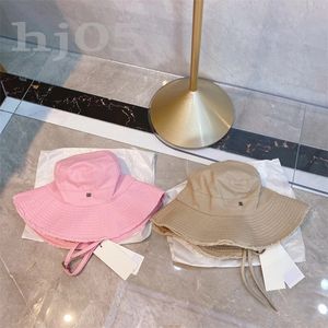 Fashion bucket hat Le Bob designer cap for men women washable outdoor party trendy silver plated letter summer accessories retro luxury fisherman hat PJ027 C23