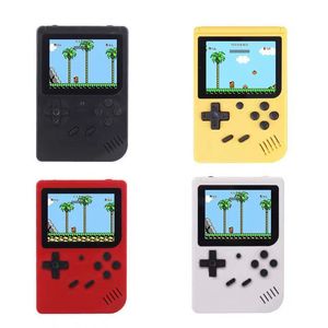 Jogadores de jogos portáteis retrô mini console de videogame portátil de 8 bits de 3 bits de 3,0 polegadas colorido lcd infantil jogador de jogo embutido 400 jogos consola consola av out dhl