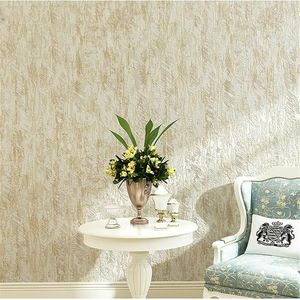 Wallpapers WELLYU Modern Simple Color Plain Wallpaper Living Room Bedroom Non-woven 3d Stereo TV Background Wall Paper