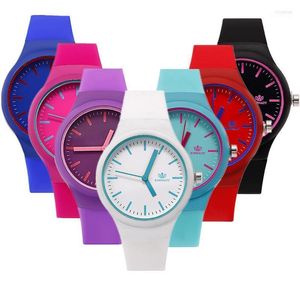 Wristwatches Fashion Women Watches Jelly Silicone Watch Casual Ladies Quartz Clock Zegarek DamskiWristwatchesWristwatchesWristwatches Iris22