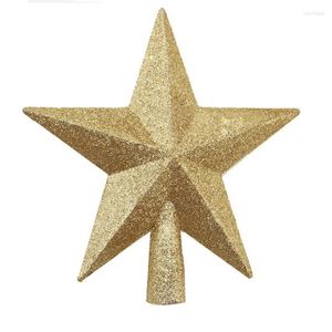 クリスマスの装飾星の星のトップトッパー装飾アクセサリーDIYハウスオーナメントクリスマス装飾用品
