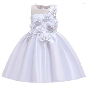 Girl Dresses Elegant Dress Flower Wedding Performance Birthday Party For 3-10-year-old Avant-garde Dres