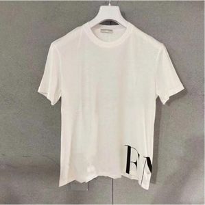 Designers Women's T-Shirt Letters Style Design Men toppar Loose Casual Tide Tees Sport Street Clothing Cotton Apparel With Tags