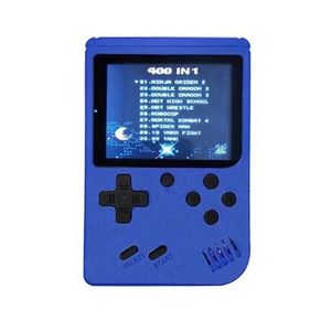 Retro Taşınabilir Mini Elde Taşınma Video Oyunu Konsolu 8 bit 3.0 inç renkli LCD Kids Renk Oyun Oyuncusu Yerleşik 400 Oyun AV Çıktı Perakende Kutusu