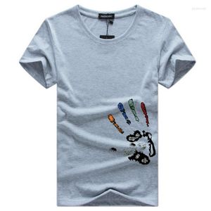 Camisetas masculinas de moda de moda t-shirts de homens plus size l-5xl camiseta camise