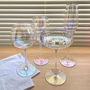 Wine Glasses European Style Goblet Crystal Cocktail Champagne Sparkling Home Bar Utensils Dessert Cup 230320