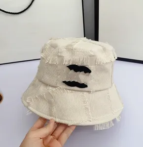 春と夏の韓国の漁師の帽子デザイナーパーソナライズされたバケットハットは顔を小さく見せます日焼け防止帽子バケットハット