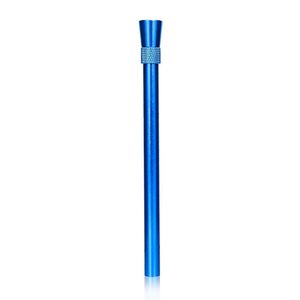 Ultimo colorato in lega di alluminio fumatori Bong Down Stem portatile erba secca filtro per tabacco cono sigaretta ciotola contenitore Waterpipe DownStem accessori supporto