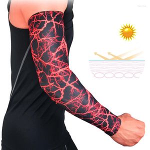 Knee Pads 1PC Basketball Arm Sleeves Bicycle UV Protection Running Cycling Sunscreen Warmer Sun MTB Cover Cuff