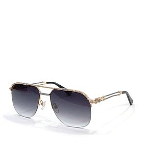 New fashion design men and women pilot sunglasses 0188 metal half frame simple and popular style outdoor uv400 protection glasses