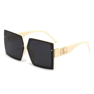 Óculos de sol de grife para mulheres lentes de lentes de lentes com letra designer de sol óculos unissex viajando óculos de sol Luxury Printing praia caixa