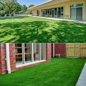 Flores decorativas Plantas artificiais Turf Turf Tile Deck Tiles Professional Dog para quintal de jardim interno externo