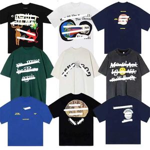 2023 Designer Kanyes Classic Mens T-shirt Peace Dove uomo donna Fashion High Street magliette stampa panno Fai mestiere Manica corta S-XLFUOE