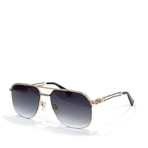 New fashion design men and women pilot sunglasses 0188 metal half frame simple and popular style outdoor uv400 protection eyewear