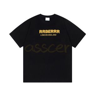 Klassisches T-Shirt für Herren und Damen, modische Herren-T-Shirts mit Buchstaben-Stickerei, Herrenbekleidung, kurzärmelige Oberteile, Größe XS-L