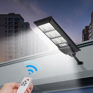 LED Solar Street Light Radar Induktion Sensor Vattentät IP65 Vägg utomhus Garden Landscape Security Light Crestech