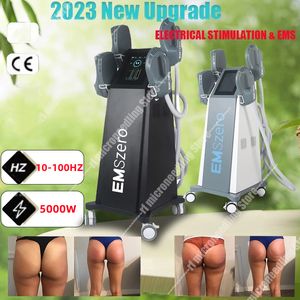 2023 EMS New DLS-EMSLIM NEO 14 Tesla Power 5000W Hi-Emt Body Muscle Sculpting Machine4 neo Pad per stimolazione pelvica Opzionale EMSzero