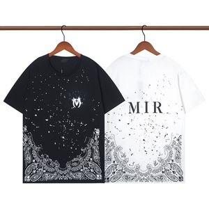 Męskie koszulki męskie designer designerka drukowana moda moda T-shirt najwyższej jakości bawełniane koszulki luksusowe luksusowe tcherze uliczne hip-hopowe