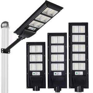 Outdoor Commercial LED Solar Street Light 600W 500W 400W 300W 200W 100W Parking Lot Road Lamps crestech168