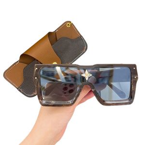 Moda Homens com óculos de sol Carti óculos de luxo feminino composto composto de metal sem armação de aro óptico clássico Retângulo Quadrado Mulher óculos de sol Polícia Eyewear Black