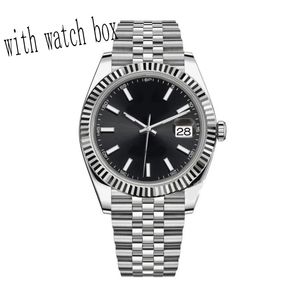 Delikat perfekta klockor för män designer titta på rostfritt stål klockband orologi 126234 31mm 28mm datejust 41mm 36mm lady watch Business Party SB015 C23